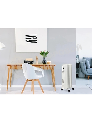 Обогреватель масляный Ballu Comfort BOH/CM-07WDN (7 секций) белый, 1500 Вт, 20 м2, термостат