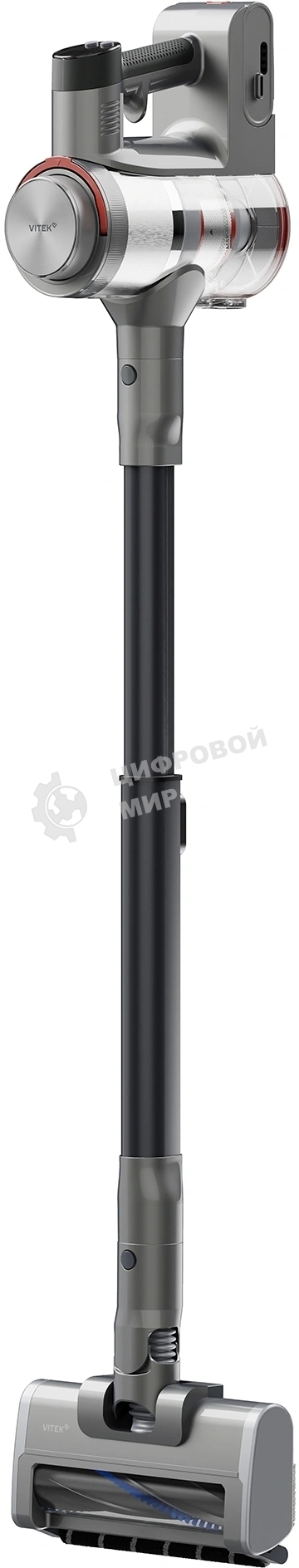 Пылесос Vitek VT-CLSAQUA_RAPID 470Вт серый стальной/серебристый