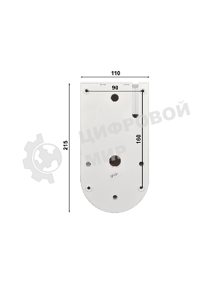 Фен Puff 1600B белый/хром, 1600 Вт