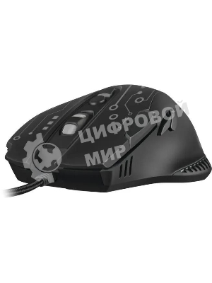 Мышь проводная SVEN RX-G715 черный, 3200 dpi, USB, кнопки - 8