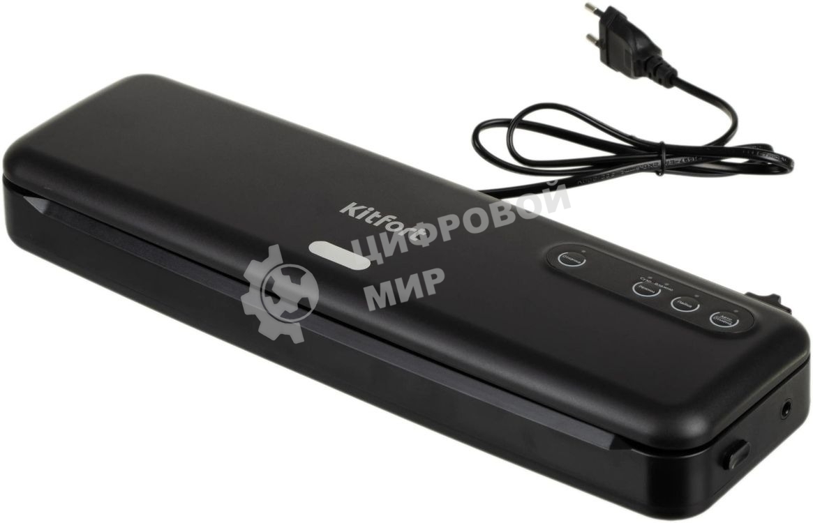 Вакуумный упаковщик Kitfort KT-1509-1 130Вт черный