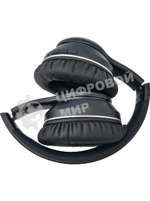 Гарнитура Hyundai H-HP103 черный, беспроводная, Bluetooth, до 6 ч