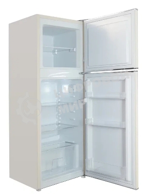 Холодильник Ascoli ARDFRY120 бежевый двухкамерный 84/36л морозилка сверху