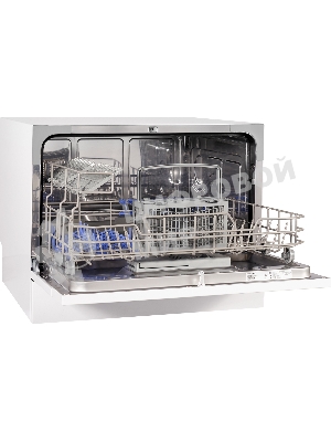 Посудомоечная машина Weissgauff TDW 4006, белый, 55 см, 6 компл., 49 дБ, класс A+