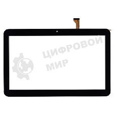 Сенсорное стекло (тачскрин) MJK-PG101-1519-FPC. черное