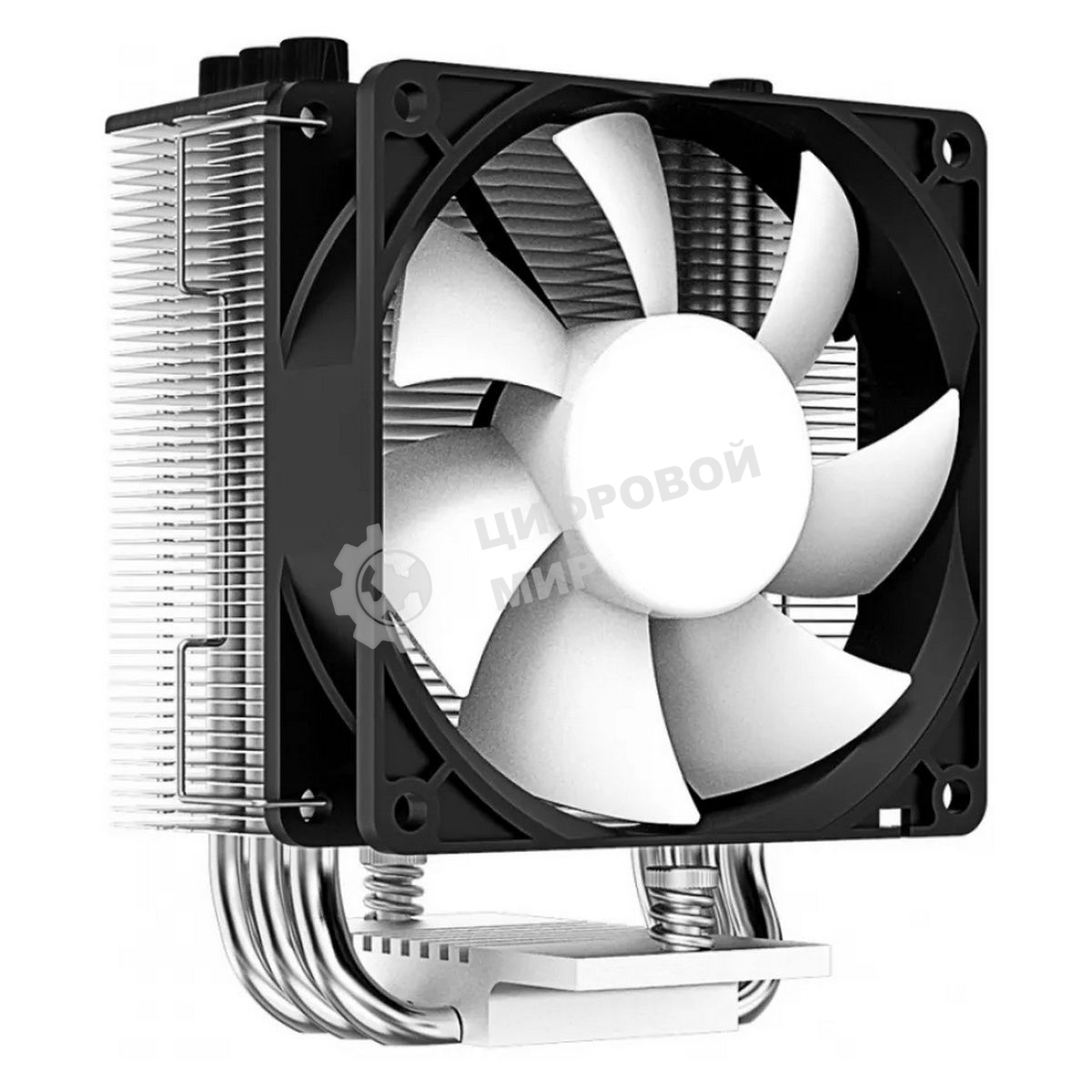 Кулер для процессора Alseye N92B-SE серебристый, 92 мм, алюминий/медь, 2200 об/мин, 25.8 дБ, 4 pin, 160 Вт, 130 мм