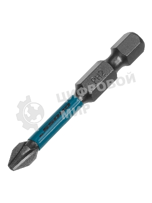 Набор бит Gross торсионных PH2x50 мм, для ударных шуруповертов, отрывн., 10 шт.