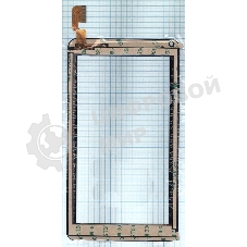 Сенсорное стекло (тачскрин) FPC-FC70S606(G-739)-00, черное