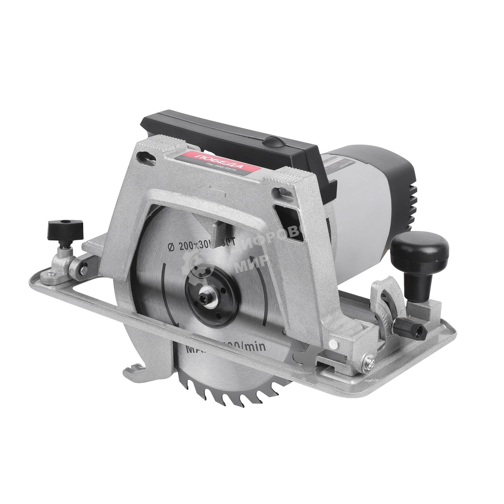 Пила циркулярная ПОБЕДА ПЦ-200/2275мощность 2275 Вт, пильный диск 200 мм