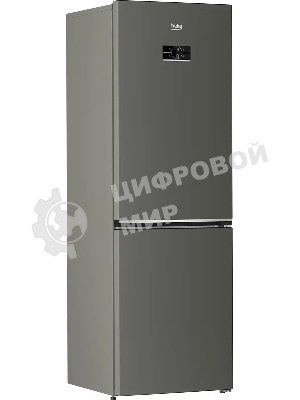 Холодильник Beko B3R0CNK362HG серый, двухкамерный, 220/100л, морозилка снизу No Frost