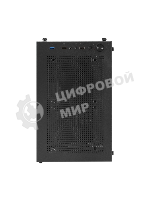 Компьютерный корпус Miditower ExeGate i3 BASE-EVO800 (ATX, БП EVO800RGb с вент. 12 см, с окном, 1хUSB+1хUSB 3.0, аудио, 4 вент. 12см с RGb подсветкой)