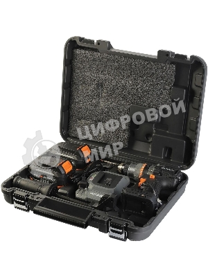 Дрель-шуруповерт Patriot BR 224UES-h, 21 В, 4 Ач, 150 Нм, бесщеточный