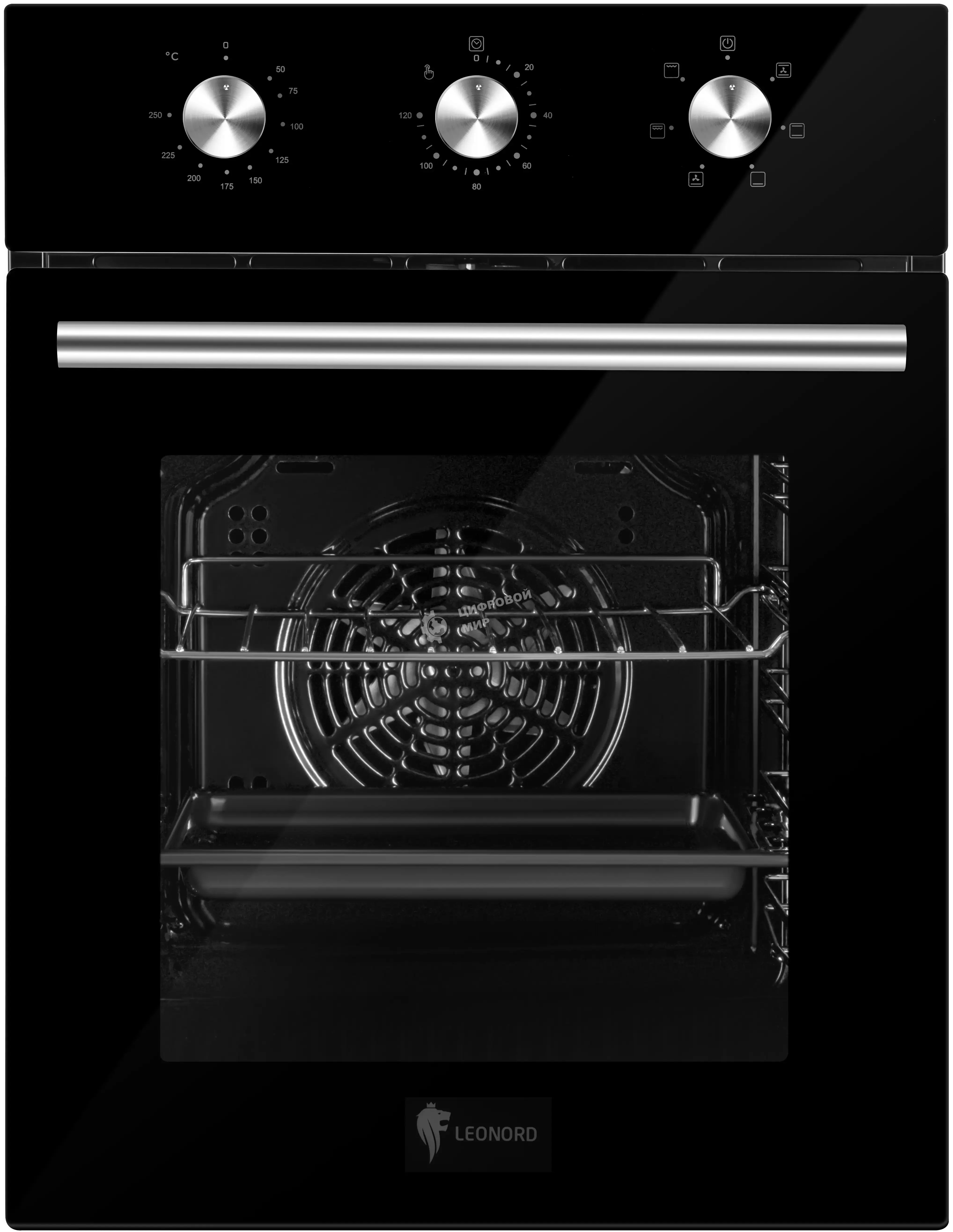 Духовой шкаф встраиваемый электрический LEONORD LEO-45002B (109599)