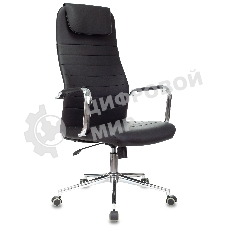 Кресло Бюрократ Chair Brt KB-9N/ECO/BLACK черный, экокожа
