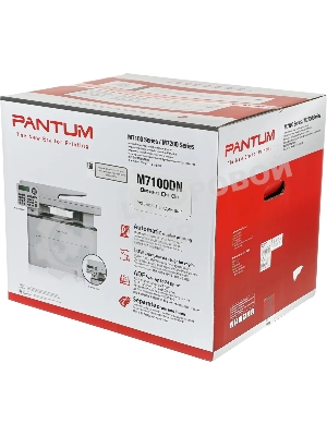 МФУ лазерное Pantum M7100DN, A4, ч/б, печ. до 33 стр/мин., скан. до 24 стр/мин., 1200x1200dpi, USB, RJ-45, проектная модель