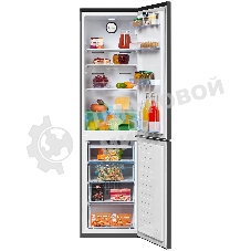 Холодильник Beko B3R0CNK332HG темно-серый двухкамерный 200/100л морозилка снизу, No Frost