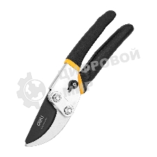 Секатор Deli DL580204 Размер 200 мм. Макс диаметр резки 15 мм. Сталь 55С. Термообработанная поверхность. Тефлоновая уплотненная пластиковая ручка.