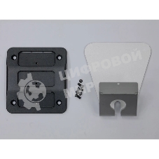 Настольная подставка Qbic AC-112W для панели управления TD-1060 Slim, металл, серебристый