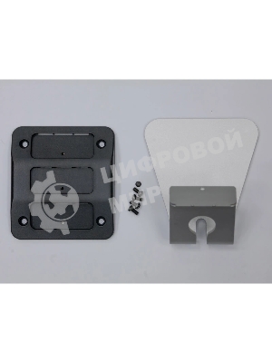 Настольная подставка Qbic AC-112W для панели управления TD-1060 Slim, металл, серебристый