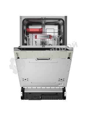 Встраиваемая посудомоечная машина Kuppersberg, High-Tech, 45 см, 10 комплектов, 3 корзины, 7 программ, конденсационная сушка, автоматическое открывание двери, LED подсветка, кнопочное управление, энергоэффективность А+++