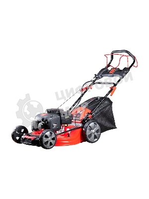 Газонокосилка бензиновая самоходная с электростартером FUBAG FPL 56 SM ES (4,3 л.с,4 тактный самоходна, ширина скаш 56 см, высота скаш мм 25-75, Мульчирование да, сборника, л 60) 46296