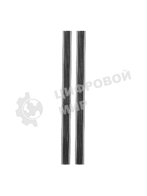 Ножи для эл. рубанка Denzel Р6М5, 82 мм, 2 шт