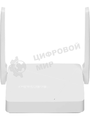 Роутер Mercusys MR20 AC750 Dual-Band Wi-Fi RouterSPEED: 300 Mbps at 2.4 GHz + 433 Mbps at 5 GHzSPEC: 2× Fixed External Antennas, 2× 10/100 Mbps LAN Ports, 1× 10/100 Mbps WAN PortFEATURE: Router/Access Point Mode Mode, WPS/Reset Button, IPTV, IPv6, Parental Controls