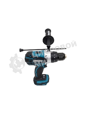 Дрель-шуруповерт Makita DHP458Z, 18 В, 0 Ач, 91 Нм, щеточный, ударный
