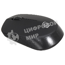 Мышь беспроводная Oklick 486MW черный, 1000 dpi, радиоканал, USB, кнопки - 3