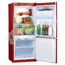 Холодильник Pozis RK-101 А рубиновый двухкамерный 156/57 л морозилка снизу