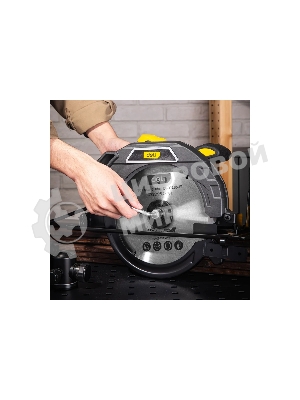 Циркулярная пила Deli DL-YJ235-E1 (2200Вт, 4200об/мин, диаметр диска 235мм)