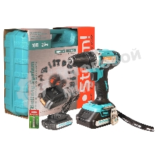 Дрель-шуруповерт Sturm CD3618, 18 В, 2 Ач, 31 Нм, щеточный