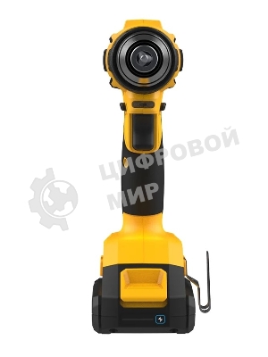 Дрель-шуруповерт Deli DC150, 20 В, 2 Ач, 50 Нм, бесщеточный, ударный