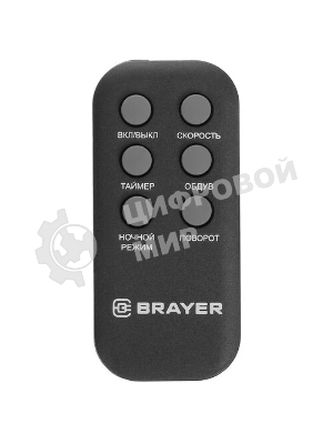 Вентилятор Brayer BR4976 серый