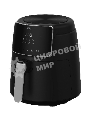 Аэрогриль Beko FRL 2244 B черный, 1500 Вт, 4.7 л, сенсор, 8 программ