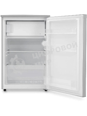 Холодильник Hyundai CO15051A серебристый однокамерный 101/14л морозилка сверху