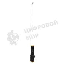 Крестовая отвертка со сквозным хвостовиком (ударная) Deli DL627012 PH4x300