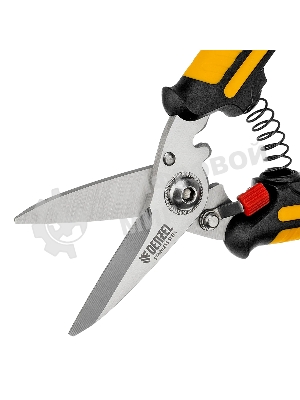 Ножницы универсальные Denzel 185 мм, нержавеющая сталь