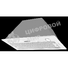 Вытяжка встраиваемая Kuppersberg Inlinea 70 WX белый/нержавеющая сталь, 70 см, 1300 куб. м/ч, 41 дБ