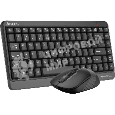 Комплект клавиатура+мышь A4Tech FStyler FG1110 беспроводной, USB, 2000 DPI, чёрный/серый