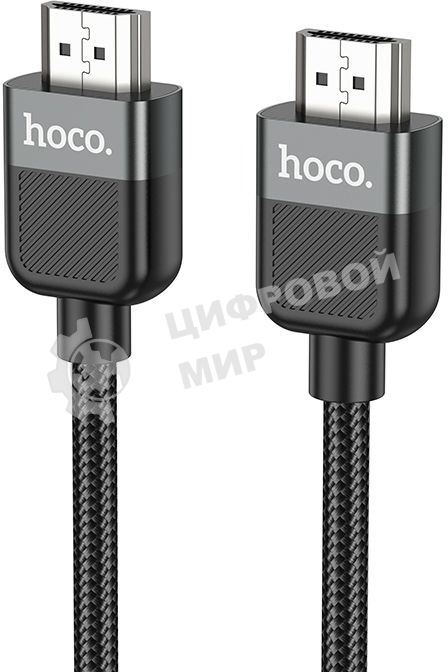 Кабель Hoco US09 ver2.0 HDMI (m) HDMI (m) 2м черный (пакет)