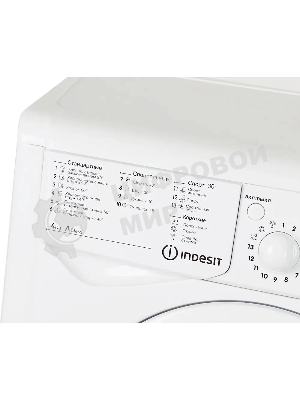Стиральная машина Indesit IWUD 4105 белый, загрузка фронтальная 4 кг, 1000 об/мин., класс: А