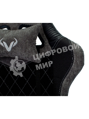 Кресло Бюрократ VIKING 7 KNIGHT B FABRIC черный, ткань, 120 кг, механизм качания