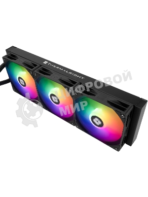 Система жидкостного охлаждения Thermalright Frozen Horizon 360 V2 ARGb Soc-AM5/AM4/1200/1700/1851 черный 4-pin 29.5dB Al Ret (F-HORIZON-360-BL-V2)