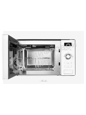 Микроволновая печь встраиваемая MONSHER 201 W 20 л, 800-1250 Вт, гриль, 8 программ, белый