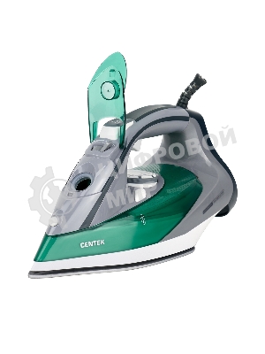 Утюг Centek CT-2309 зеленый/серый, 2800 Вт, 40 г/мин, 145 г/мин, 270 мл