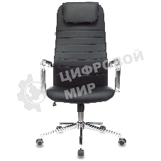 Кресло Бюрократ Chair Brt KB-9N/ECO/BLACK черный, экокожа