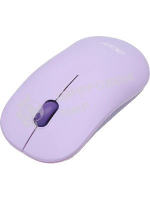 Мышь беспроводная Acer OMR205 фиолетовый, 1200 dpi, радиоканал, USB, кнопки - 3