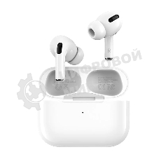 Беспроводные TWS наушники Aksberry B19 белый, вкладыши, Bluetooth, сенсорное управление, до 4 ч