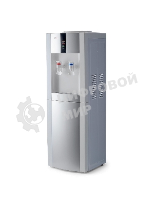 Кулер AEL LD-AEL-47 напольный электронный белый/серебристый